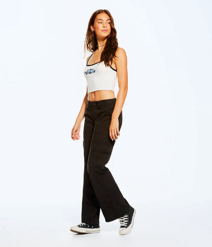 Vintage Speed Racer Crop Top